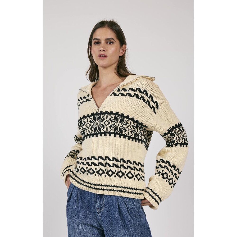 Great Outdoors Half Zip Sweater